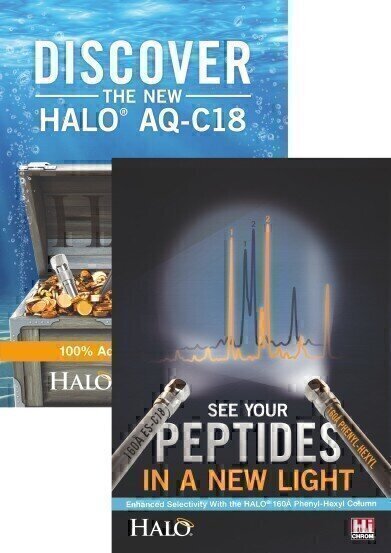 New Peptide Phenyl-Hexyl and AQ-C18 HALO Fused-Core columns